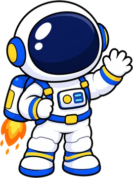 MatUzay astronotu el sallıyor